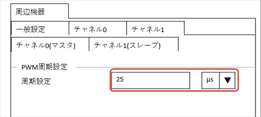 図4 周期設定